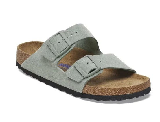 Women's Birkenstock Pure Sage Arizona Soft Footbed (Medium/Narrow/Width)