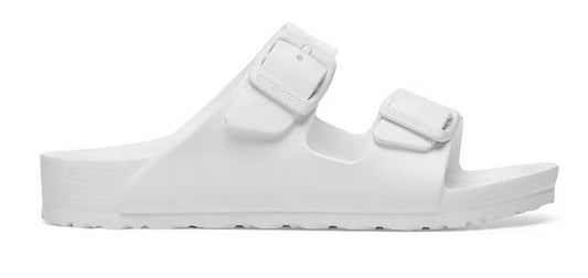 Kids Birkenstock Arizona EVA Sandal (White) (Medium/Narrow/Width)