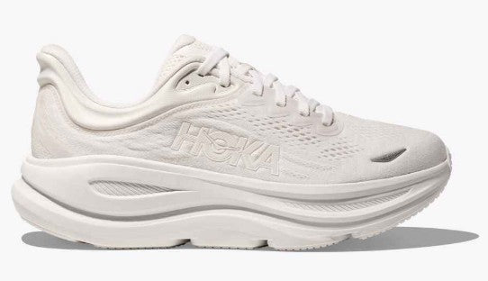 Women's Hoka Bondi 9 (White/White)