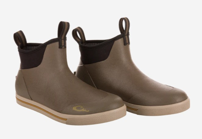 Men's Drake Waterfowl Mud Brown Camp Deck Boot