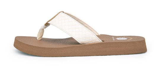 Yellow Box Nandika Sandal (Ivory)