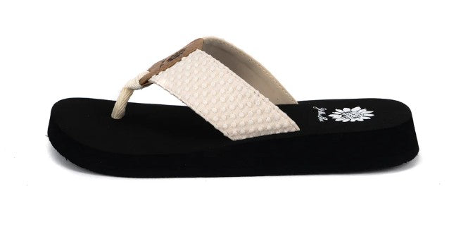 Yellow Box Falava Sandal (Ivory)