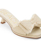 Beach By Matisse Natural Linen Penelope Heeled Sandal