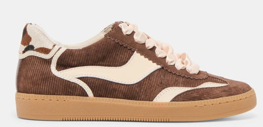 Dolce Vita Notice Sneakers (Chocolate Corduroy)