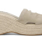 MIA Palmira Wedge Sandal (Sand)