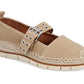 MIA Valri Mary Jane Espadrille (Natural Cow)