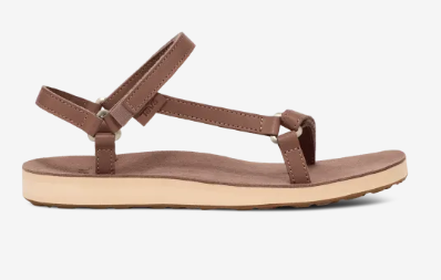 Women's Teva Original Universal Slim Leather Sandal (Acorn)