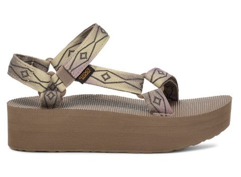 Women's Teva Flatform Universal Sunscape Sandal (Waterless Neutral)