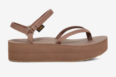 Women's Teva Flatform Slim Sandal (Caribou)
