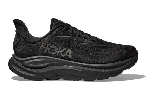 Men's Hoka WIDE Clifton 10 (Black/Black)