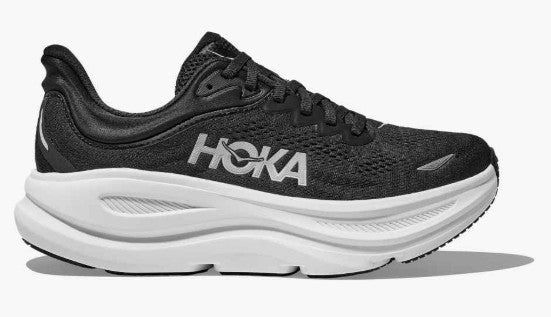 Men's Hoka Bondi 9 (Black/White)