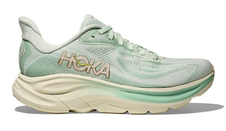 Women's Hoka Clifton 10 (Sea Glass/Jadeite)
