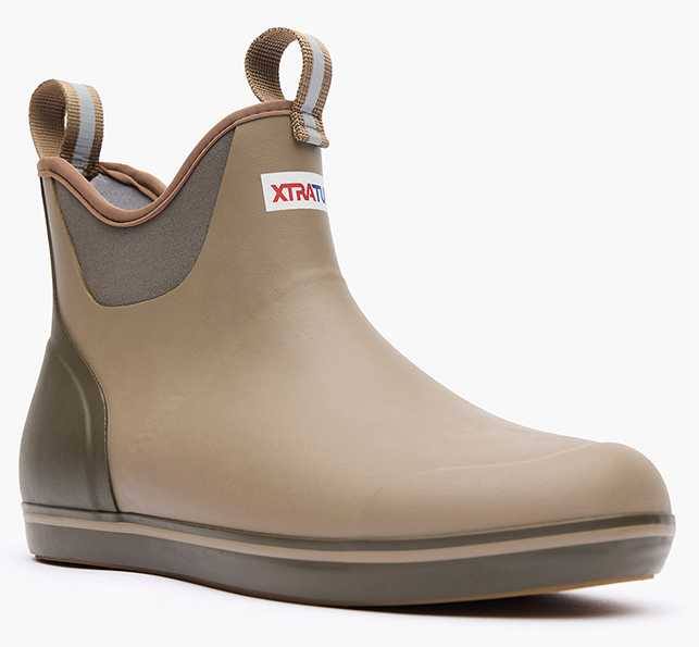 Men's 6" Earth Brown Ankle Deck Boot