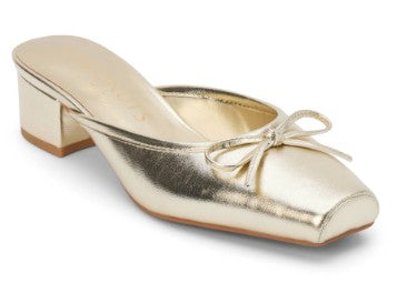 Matisse Geneva Heeled Mule (Gold)