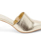Matisse Garret Heeled Mule (Gold)
