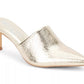 Matisse Garret Heeled Mule (Gold)