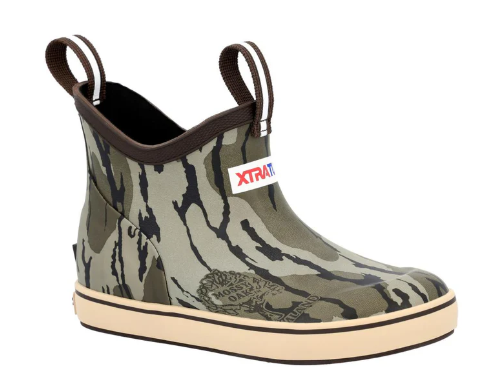 Big Kids Xtratuf Mossy Oak Bottomland Ankle Deck Boot