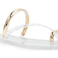 Steve Madden Fuze Jelly Toe Loop Flat Sandal (Clear)