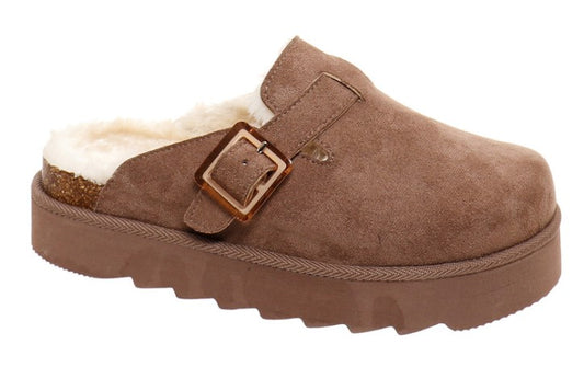 Outwoods Sunday-1 Platform Clog (Taupe)