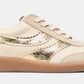 Dolce Vita Merit Sneakers (White/Gold Leather)