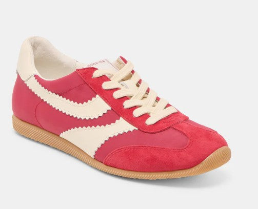 Dolce Vita Limit Sneakers (Red Nylon)