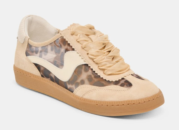 Dolce Vita Notice Mesh Sneaker (Light Leopard Mesh)