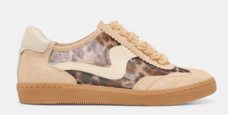 Dolce Vita Notice Mesh Sneaker (Light Leopard Mesh)