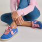 Dolce Vita Notice Mesh Sneaker (Royal Blue Woven Mesh)