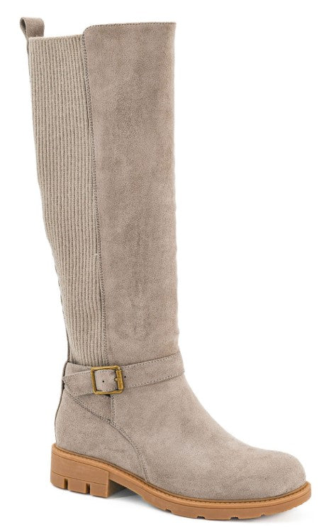 Corkys Hey There Boots (Grey Faux Suede)