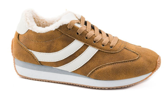 Corkys Jet Lag Sneakers (Washed Cognac)