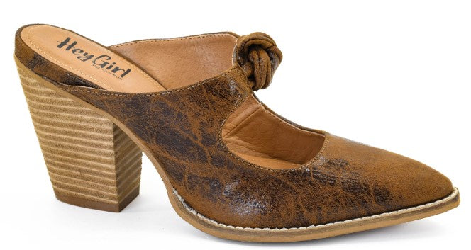 Corkys Knot Gonna Happen Heels (Cognac)