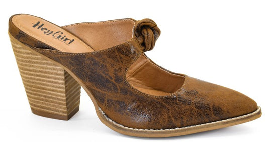 Corkys Knot Gonna Happen Heels (Cognac)