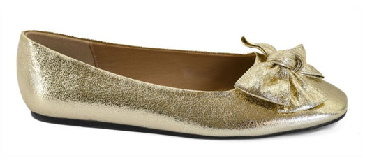 Corkys Sugar Rush Flat (Gold Crinkle Metallic)