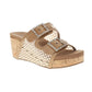Corkys Main Squeeze Wedge Sandal (Natural)