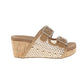 Corkys Main Squeeze Wedge Sandal (Natural)