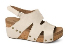 Women's Corky's Cut It Out Wedge Sandal (Taupe)