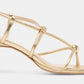 Dolce Vita Mylee Heels (Gold Distressed Leather)