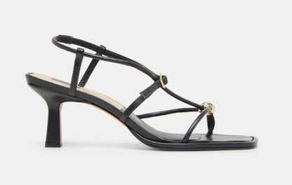 Dolce Vita Mylee Heels (Black Leather)
