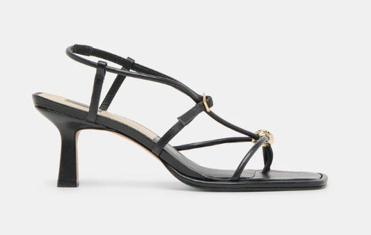 Dolce Vita Mylee Heels (Black Leather)