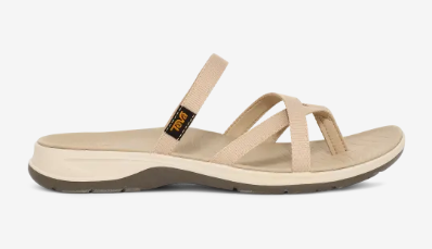 Women's Teva TirraTraveler Flip-Flop (White Pepper)