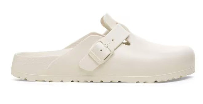 Men's Birkenstock Boston Essentials EVA Clog (Eggshell) (Regular/Wide/Width)
