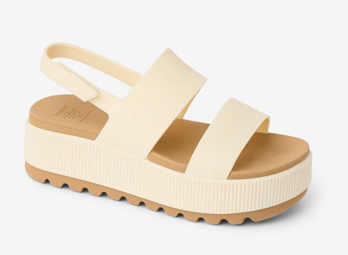 Women's Reef Cloud/Tan Water Vista Higher Platform Sandal