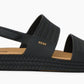 Women's Black/Tan Reef Water Vista Sandal