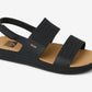 Women's Black/Tan Reef Water Vista Sandal