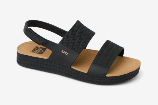 Women's Black/Tan Reef Water Vista Sandal
