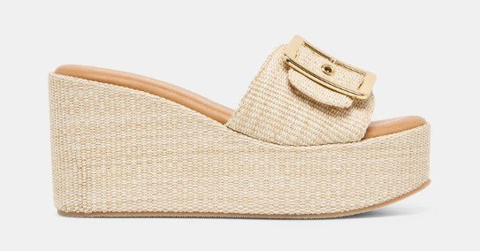 Dolce Vita Jilian Wedges (Lt Natural Raffia)