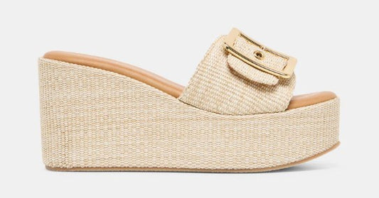 Dolce Vita Jilian Wedges (Lt Natural Raffia)