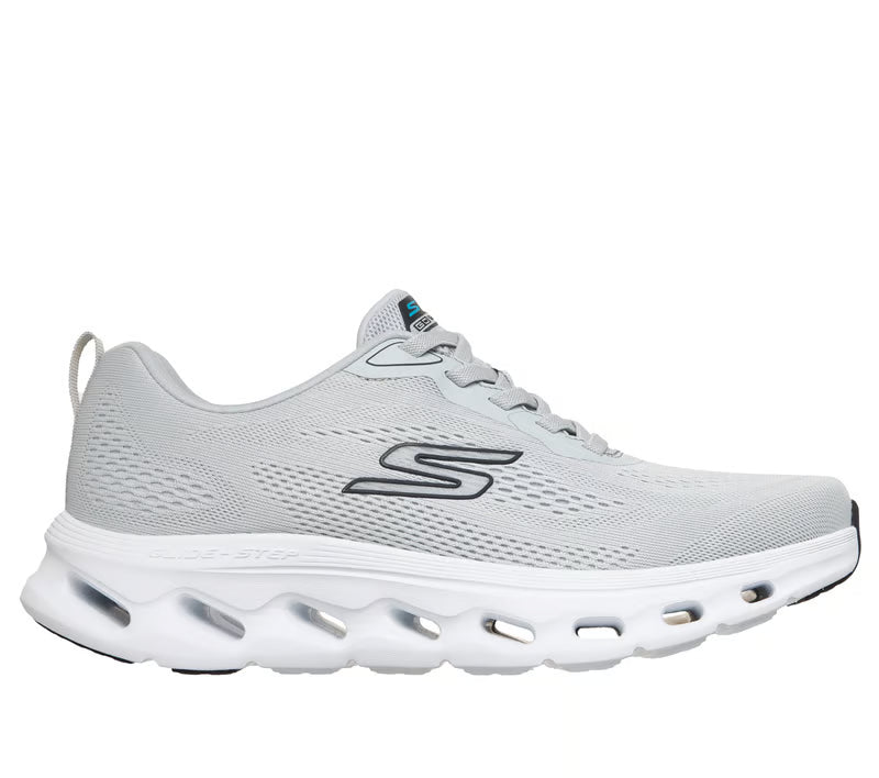 Men's Skechers GO WALK Glide-Step 2.0-Charly (Light Gray)