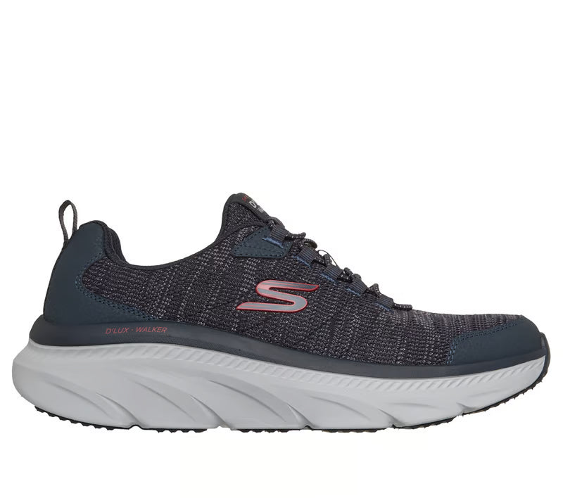 Men's Skechers Relaxed Fit: D'Lux Walker 2.0-Brexon (Navy/Red)