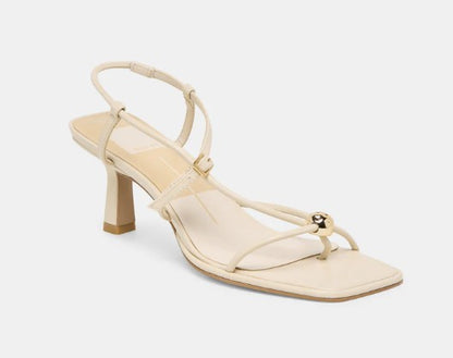 Dolce Vita Mylee Heels (Creme Leather)